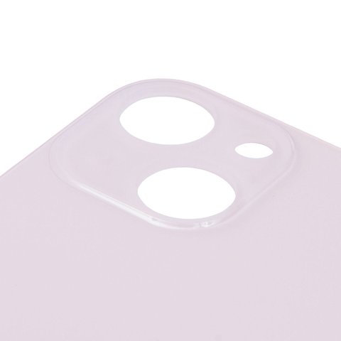 Задня панель корпуса для iPhone 13, рожева, не потрібно знімати скло камери, Original (PRC), big hole Прев'ю 1
