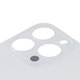 Задня панель корпуса для iPhone 13 Pro, срібляста, біла, не потрібно знімати скло камери, Original (PRC), Silver, big hole Прев'ю 1
