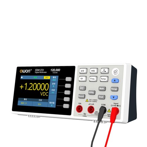 Настольный мультиметр OWON XDM1251 Превью 2