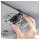 Holder Baseus Platinum Vehicle Clamping, (black, for glasses, plastic) #ACYJN-B01 Preview 1