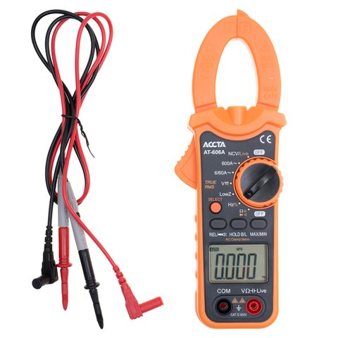 Digital Clamp Meter Accta AT-606A Vista previa  3