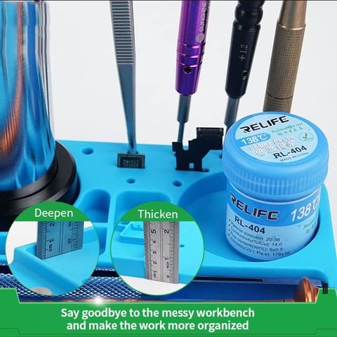 Insulation Mat RELIFE RL-004P, (for microscope, antistatic, with cells) Preview 1