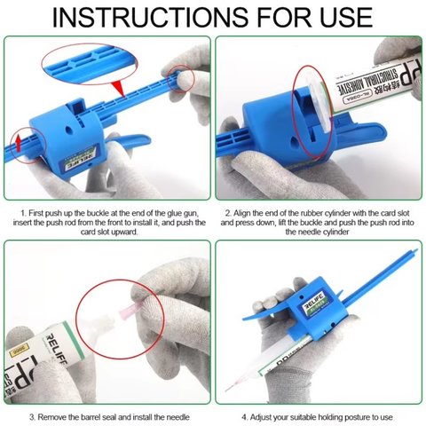 Universal Gun RELIFE RL-062B, (30-60 ml) Preview 3