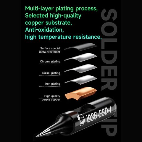 Soldering Iron Tip Mechanic i936-LF-IS, (for lead-free soldering, 10 pcs.) Preview 3