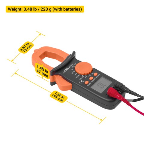 Pinza amperimétrica Accta AT-600A Vista previa  5