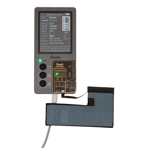 Batería Deji puede usarse con Apple iPhone XS, Li-ion, 3.81 V, 3210 mAh, original IC Vista previa  2