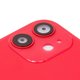 Задня панель корпуса для iPhone 11, червона, із склом камери, small hole Прев'ю 1