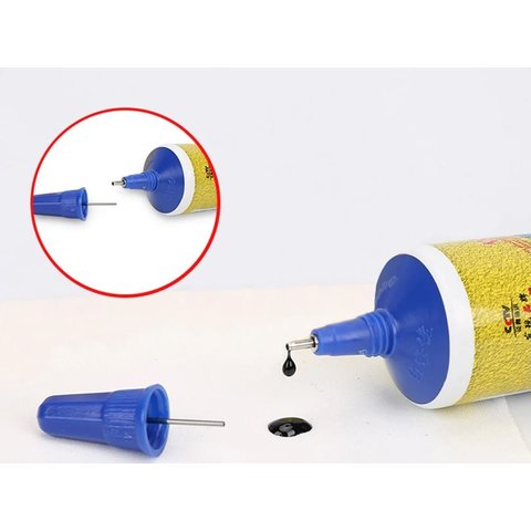 Клей-герметик Mechanic T7000, для приклеивания тачскрина, дисплея, 15 мл, черный Превью 1