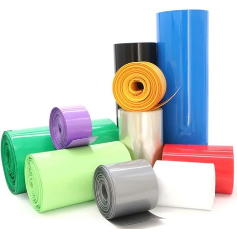 Термоусадочная трубка, 1 м, 80 мм, мятная Превью 1