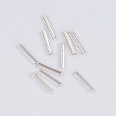 Наконечник EN1008, трубчастый, без изоляции, 10 шт., 1 мм², 8 мм Превью 1