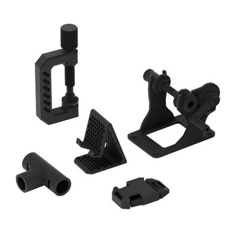 Филамент для 3D-принтера ELEGOO PLA-CF, Black 1 кг Превью 4