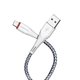 USB кабель Borofone BX25, USB тип-A, micro-USB тип-B, 100 см, 2,4 А, білий, #6931474703484 Прев'ю 1