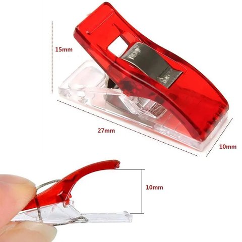Затискач для фіксації дисплейного модуля, 27 мм, пластик, 10 шт. Прев'ю 2