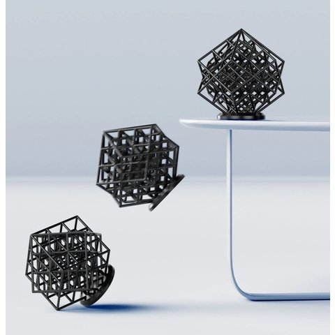 Фотополимерная смола повышенной прочности для 3D-принтера ELEGOO Tough Resin Black, 1 кг Превью 4