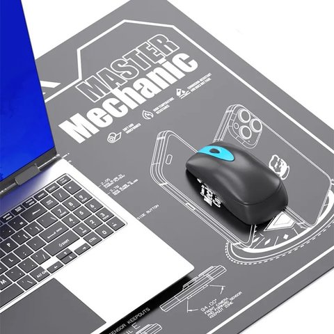 Коврик монтажный Mechanic V77, силиконовый, антистатический, 600 мм, 350 мм Превью 3